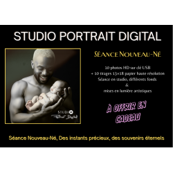 Séance BÉBÉ 7 Photos en STUDIO